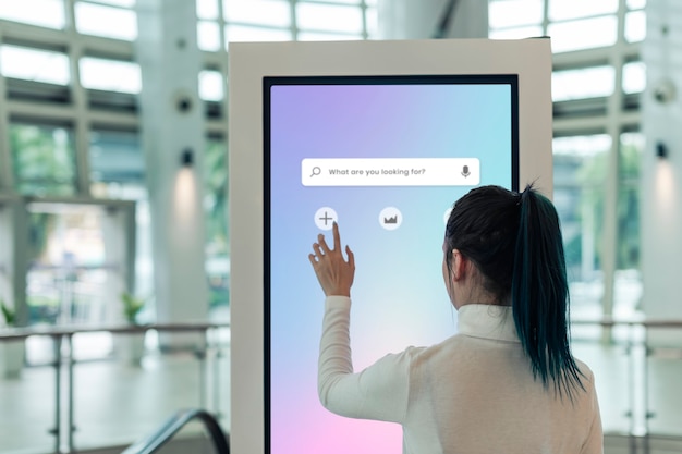 Digital signage interactiv: Cum îmbunătățește experiența utilizatorilor
