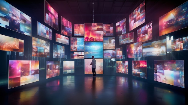 Impactul unui videowall asupra strategiilor de marketing vizual